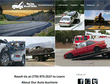 Tablet Screenshot of bigtowwrecker.com